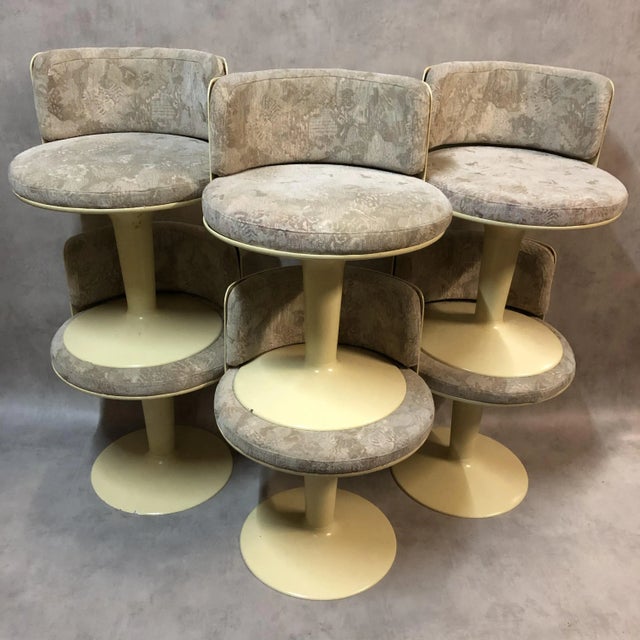 Tulip Stools by Herzinger, 1960s, Set of 6 For Sale - Image 6 of 12