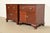 Baker Furniture Chippendale Carved Mahogany Nightstands, Newly Refinished For Sale - Image 15 of 15