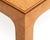 Sand Henredon Scene Two Olive Burl Square Parsons Table Mid Century Baughman For Sale - Image 8 of 11