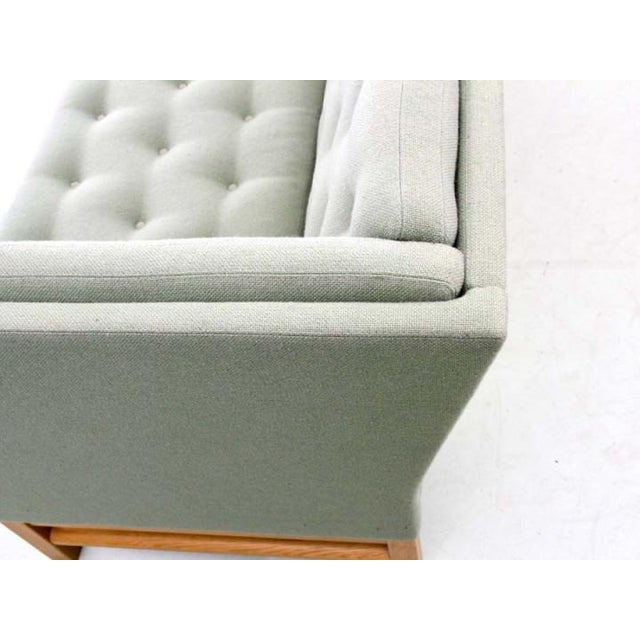 Wood Mid-Century Scandinavian Modern 2-Seater Sofa Model Ej315 attributed to Erik Ole Jorgensen, 1970s For Sale - Image 7 of 8