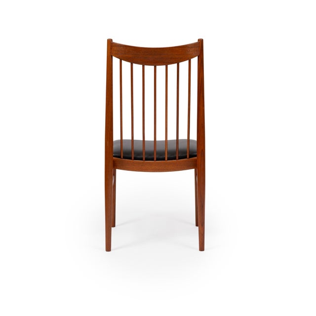 Vintage Arne Vodder Teak Dining Chairs for Sibast Model 422 Danish Mid-Century Set of 4 For Sale - Image 9 of 16