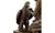 Metal Neo-Classical Nude Bronze Sculpture of Ganymede and Zeus' Eagle For Sale - Image 7 of 9