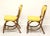 Bam-Tan 1960's Rattan Dining Side Chairs - Pair A For Sale In Charlotte - Image 6 of 11
