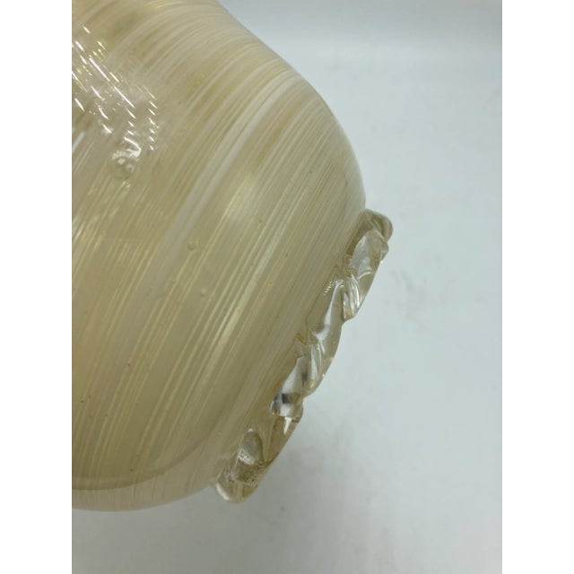 Hand Blown Handkerchief Art Glass Bowl For Sale In Charleston - Image 6 of 9