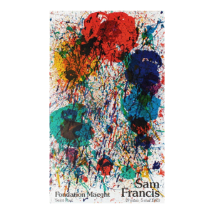 1983 Sam Francis Fondation Maeght Original Lithograph Poster