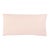 Schumacher Piet Performance Linen 24" Lumbar Pillow In Rose Quartz For Sale