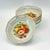 1950s Set of 6: Schumann Bavaria/Arzberg Reticulated Porcelain Berry Bowls (Fruit Design) Vintage 1950s For Sale - Image 5 of 18