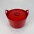 Red Enamel and Cast Iron Pot by Timo Sarpaneva for Rosenlew of Finland, 1960s For Sale - Image 6 of 11