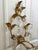 Metal Mid 20th Century Florentine or Hollywood Regency Italian Gilt Tole & Crystal Wall Sconces - A Pair For Sale - Image 7 of 13