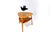 Mid-Century Modern Vintage French Side Table by Hugues Steiner, 1950 For Sale - Image 3 of 16
