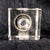 Transparent 1940s Large Cut Crystal Inkwell With Broken Hinge For Sale - Image 8 of 9