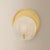 Mitzi Mitzi Shanette 10.75 in. 1 Light Wall Sconce in Vintage Gold Leaf Finish For Sale - Image 4 of 11