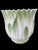 1995 Tiffany & Co. Italian Green & White Leaf Ceramic Cachepot Planter For Sale In Los Angeles - Image 6 of 13
