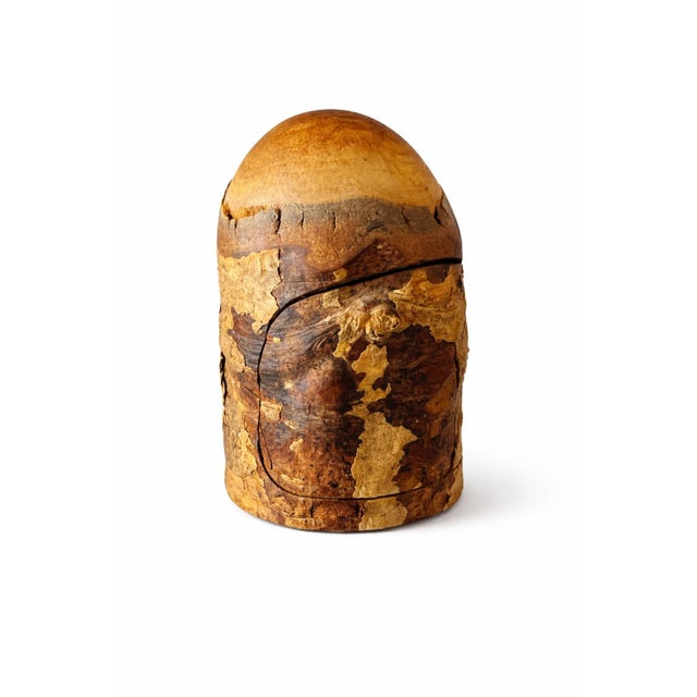 An exceptional example of American studio craft, this signed 1982 “Limb Box” by Raymond Pelton blurs the line between...