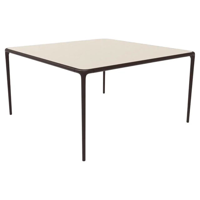 Xaloc Chocolate Glass Top Table 140 by Mowee For Sale - Image 10 of 10