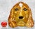 Vintage Porcelain Italian Spaniel Dog Cookie / Biscuit Jar with Lid, c.1970's - Pairs Nicely with Many Eclectic Inspired...