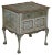 Hand Painted Side Table or Cupboard with Claw & Ball Feet, 1900s For Sale