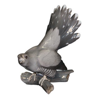 Model 1770 Cuckoo Figurine by Dahl Jensen for Bing & Grondahl, 1960s For Sale