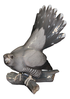 Model 1770 Cuckoo Figurine by Dahl Jensen for Bing & Grondahl, 1960s