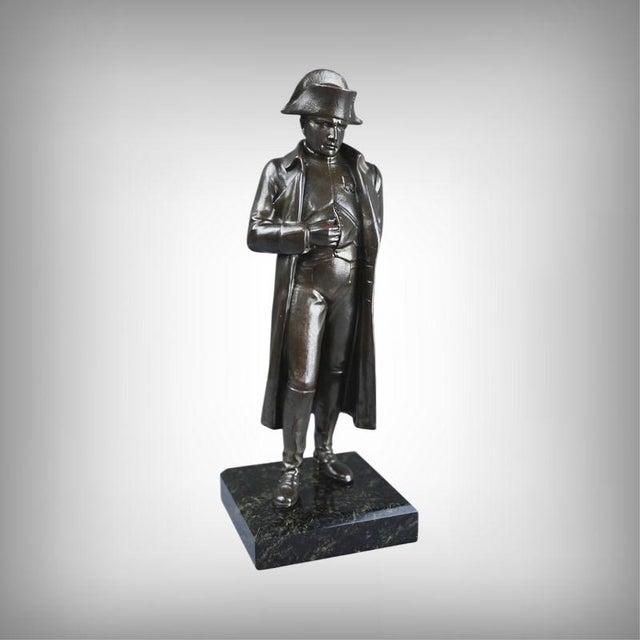 Statue of Napoleon Bonaparte, Early 20th Century, Bronze For Sale - Image 18 of 18