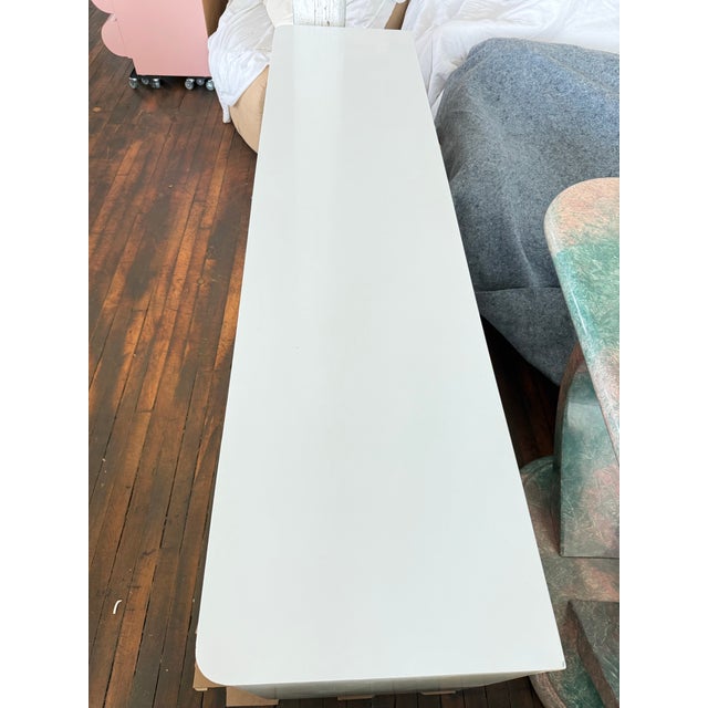 1970s 1970s Space Age Broyhill 9 Drawers Lowboy Dresser For Sale - Image 5 of 12