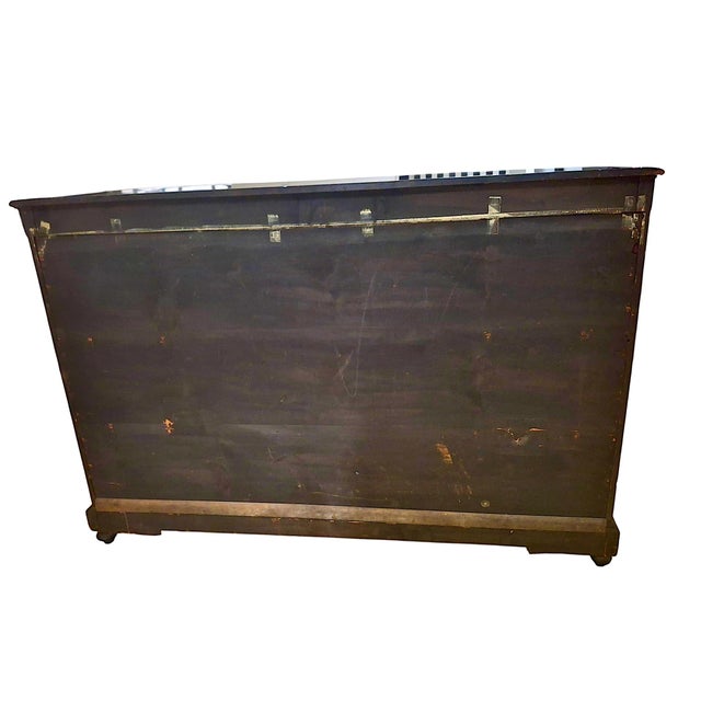 Mid 19th Century Napoleon III Second Empire Ebonized and Inlaid Credenza For Sale - Image 11 of 11