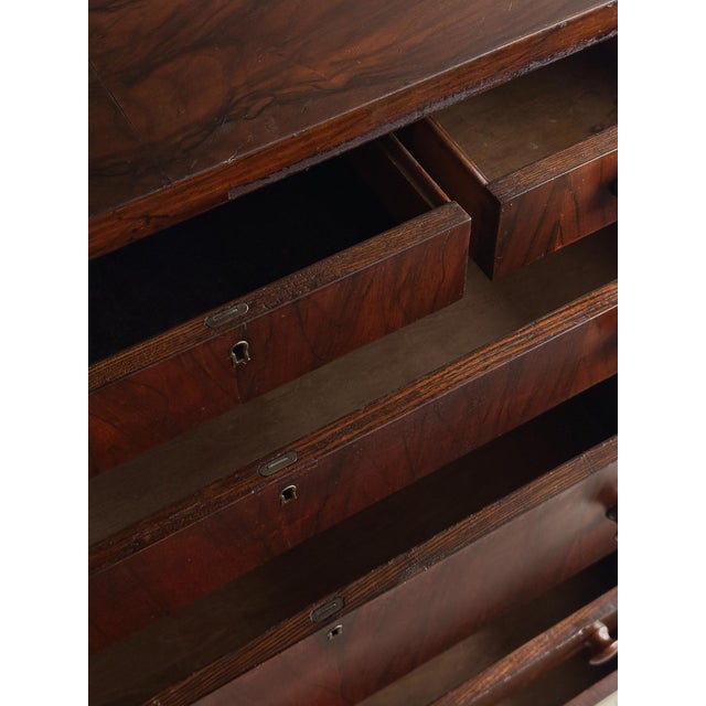 Late 19th Century Rosewood Seven-Drawer Chest, C. 1880 For Sale - Image 13 of 18