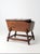Brown Mid-Century Colonial Revival Magazine Rack End Table For Sale - Image 8 of 18