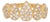 Diamond Teardrop Ring 14k Yellow Gold Pavé Statement Band Stacking Jewelry, Size 6.75 For Sale