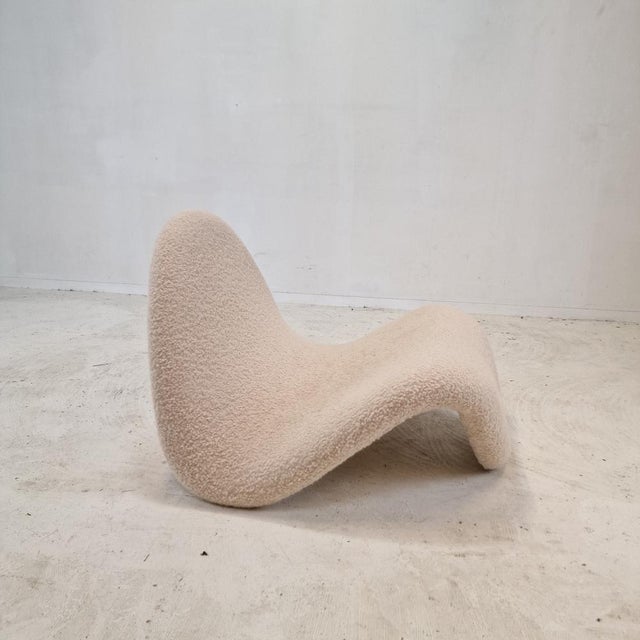 Textile Set of Tongue Chairs by Pierre Paulin for Artifort, 1960s For Sale - Image 7 of 10