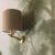 Contemporary Oak Branch Wall Lamp from Brass Brothers For Sale - Image 3 of 4