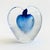 Zellique Art Glass Heart Bud Vase For Sale - Image 4 of 8