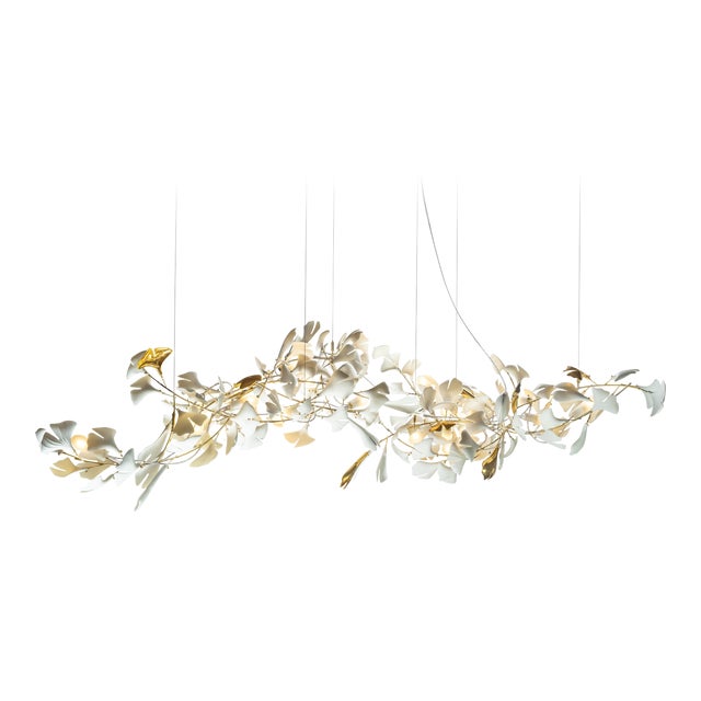Andreea Braescu Gingko 155 Light Sculpture For Sale