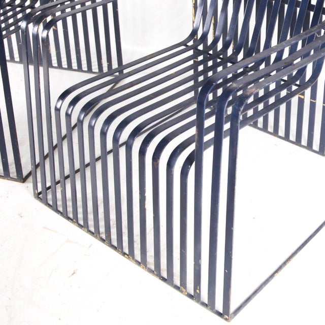 Vintage Metal Armchairs, 1970s, Set of 2 For Sale - Image 16 of 18