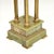 Antique French Onyx and Brass Plant Stand Column, 1900s For Sale - Image 10 of 11