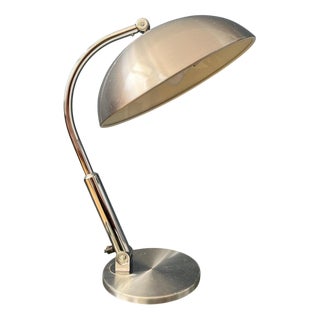 Bauhaus Silver Hala 144 Table Lamp by Herman Busquet for Hala Zeist For Sale