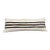 Turkish Hemp Pillow Cushion Natural Beige Black Cushion Cover 14"x40" For Sale