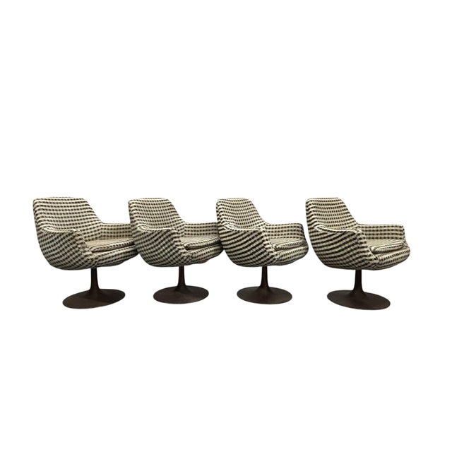 Daystrom Furniture Molded Swivel Chairs, Set of 4 For Sale - Image 9 of 9