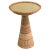Not Yet Made - Made To Order Handcrafted Rattan Side Table by Bill Parry, Brass Top, Mid-Century For Sale - Image 5 of 5