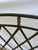 Vintage Lattice Iron Outdoor Bench For Sale - Image 9 of 13