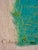 1980s Calman Shemi “Canopy #6” Monumental Textile Soft Painting, 64” X 48”, Signed For Sale - Image 4 of 12