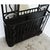 French Art Deco Wrought Iron Hall Tree with Mirror For Sale - Image 9 of 13