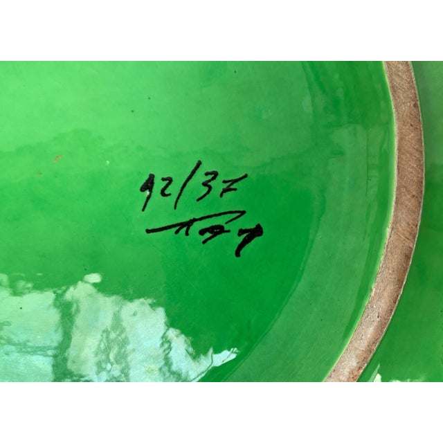 Mid-Century Italian Ceramic Tray by Bitossi for Rosenthal Netter, 1960s For Sale - Image 12 of 18