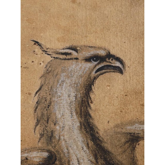 Coachbuilders Design for a Jewellers Trade Carriage, 1769, Gouache and Ink on Paper For Sale - Image 18 of 18