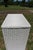 White White Wicker Chest of Drawers For Sale - Image 8 of 15