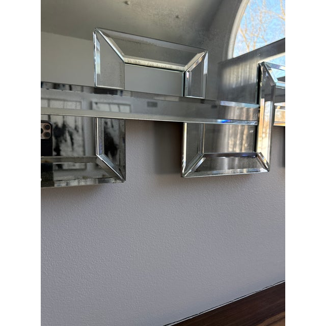 Lorin Marsh Contemporary Maze Mirror For Sale - Image 4 of 5