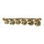 Decorative Antique Brass Kitchen Wall Hanging From Languedoc, France, C. 1910 For Sale