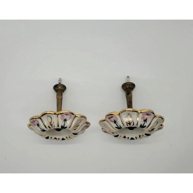 Vintage Porcelain Victorian Style Curtain Tie Backs- Set of 2 For Sale - Image 6 of 8