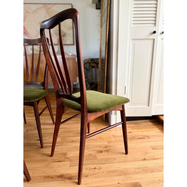 1960s Niels Koefoed Rosewood "Ingrid" Dining Chairs - Set of 6 For Sale - Image 11 of 16