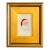 Original Hand-Painted Santa Clause Painting, Framed For Sale